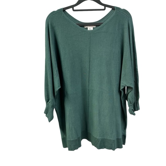 Max Studio Dolman style boat neck 3/4 sleeve sweater women’s 2X soft classy - Picture 1 of 11
